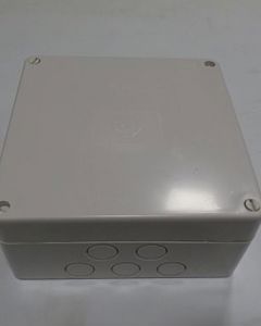 BOX,ELEC,6.5X6.5X3.1,PVC W/COVER